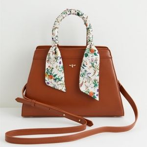 Fable England Botanical Pumpkin Tan Tote